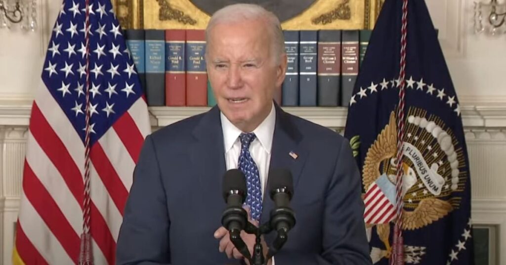 Joe Biden speaking