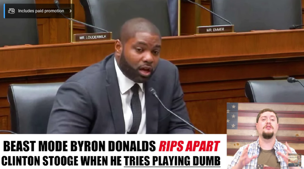 Byron Donalds Video Screengab